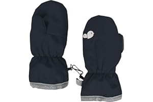 Perlimpinpin Mitts for Kids - Mid-Season - Black - 0-18X