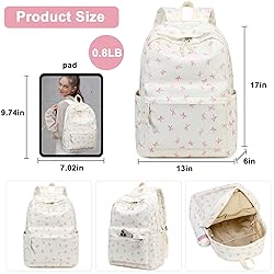 Bluboon School Backpack for Teen Girls Bookbags