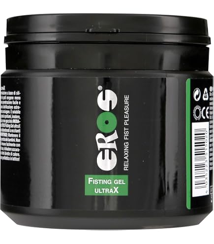 Gel Lubrifiant Anal FistIt 500ml - À Base D'eau, Aspect Faux Sperme, Sans Paraben