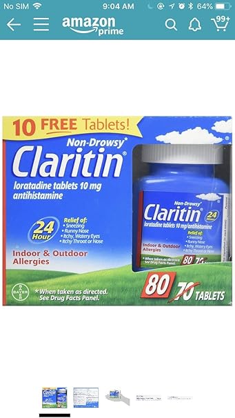 Claritin and zantac