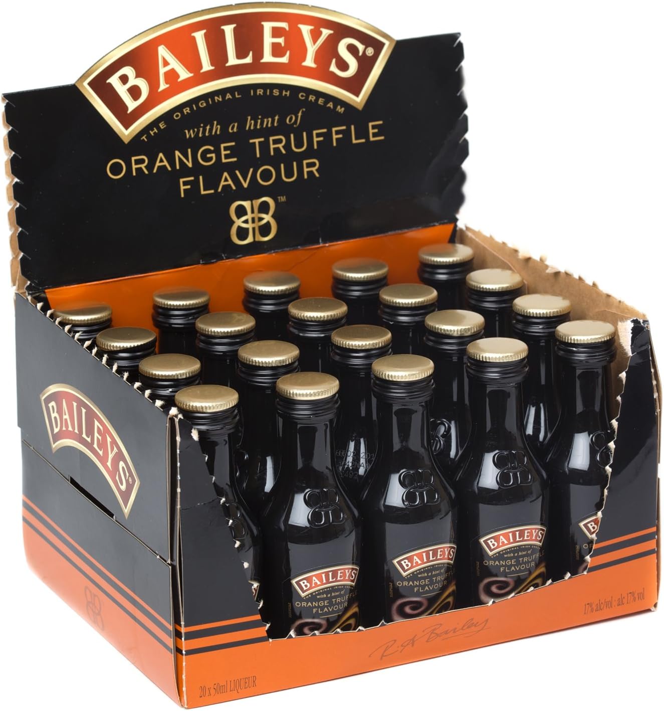 Baileys Orange Truffle Flavour Irish Cream Liqueur 5cl Miniature 20