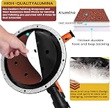 STE BRUAM 30Pcs 225mm Sanding Discs 6 Hole Hook & Loop 40-240 Grits view 3