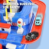 TODARRUN Car Race Track Toy 6 Buttons 9 Challenges STEM Learning 3-6 view 5
