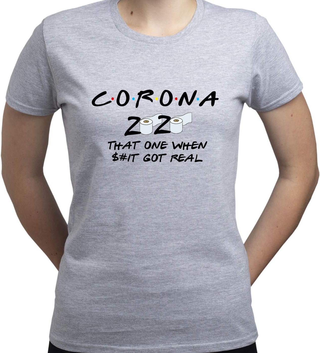 Coronavirus Tshirt Friends Tv Show Women's T-Shirt