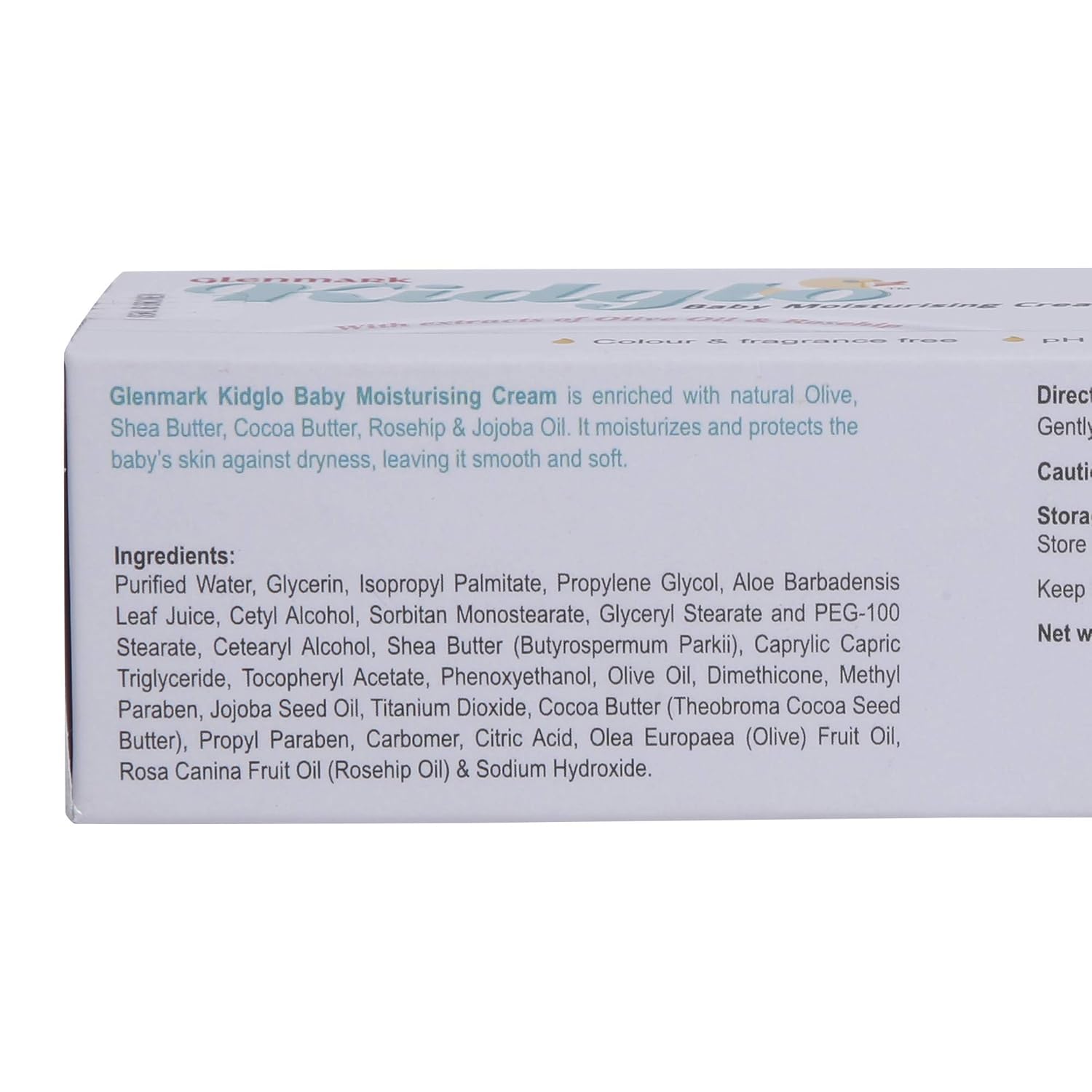 kidglo baby moisturising lotion