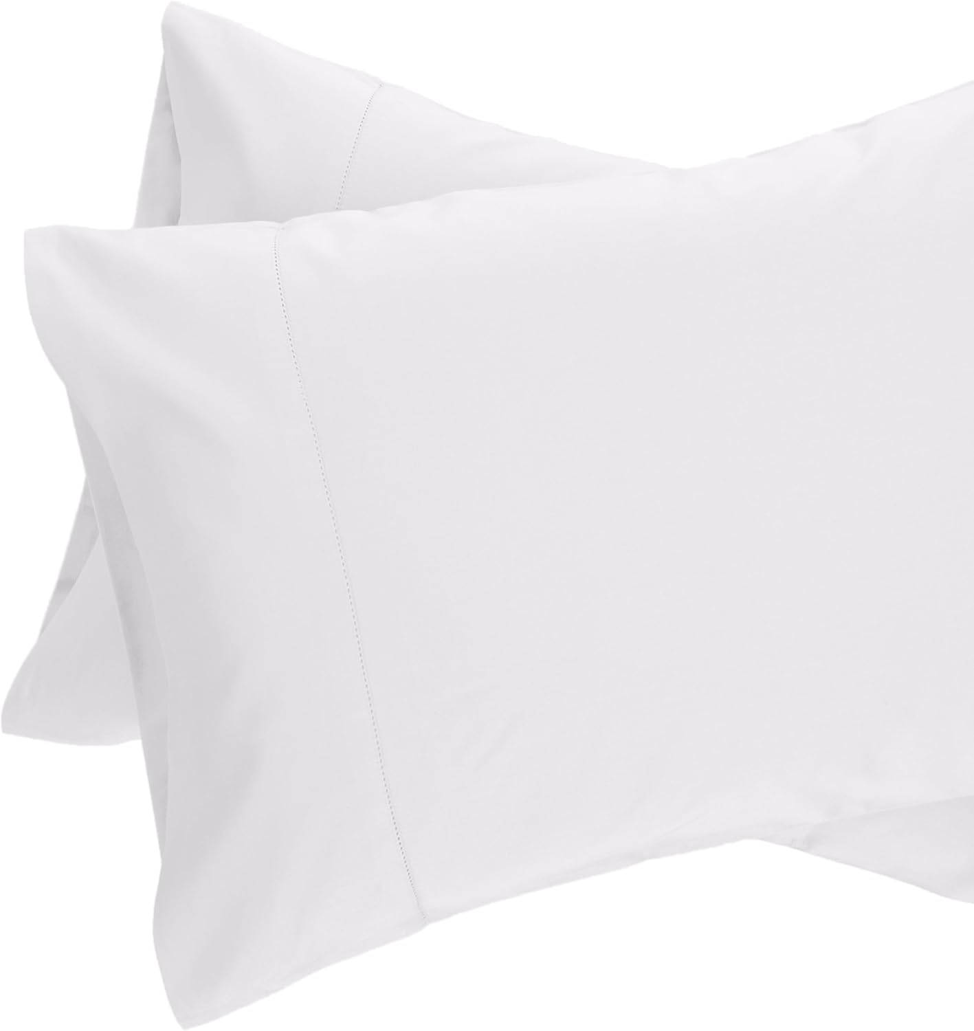 Pinzon 400 Thread Count Egyptian Cotton Sateen Hemstitch ...