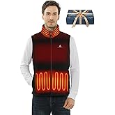 Thermo Beast Heated Vest for Men, Rechargeable Electric Heating Vests with Battery Pack Included for Work & Outdoor Winter