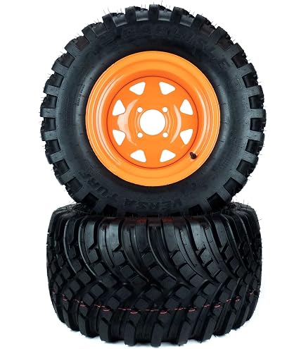 Amazon.com : (2) Aggressive Tire Assemblies 26x12.00-12 Fits Scag