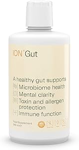 ION*Gut Health | Promotes Digestive Wellness, Strengthens Immune Function, Alleviates Gluten Sensitivity, Enhances Mental Clarity | 2-Month Supply (32 oz.)