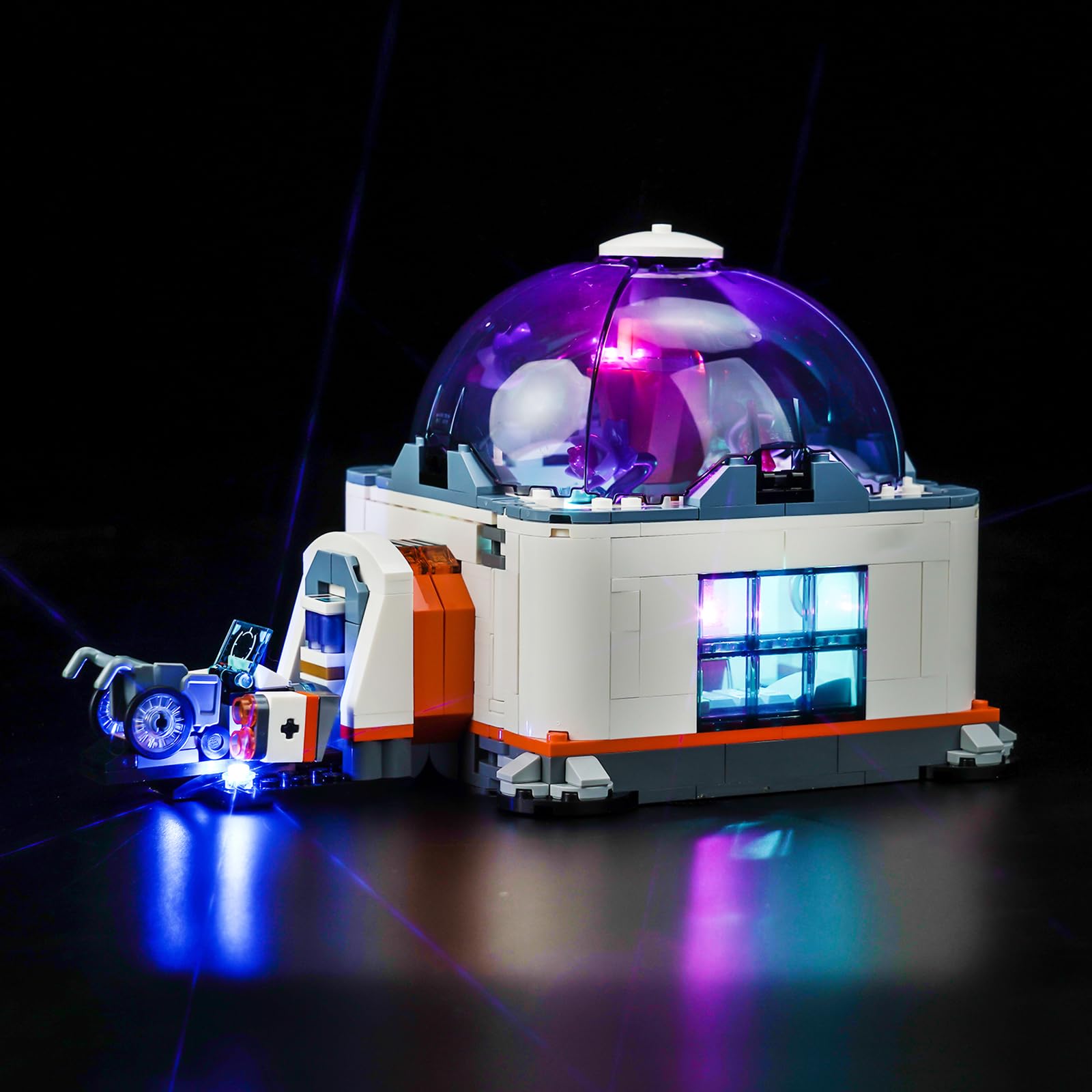 Photo 1 of LocoLee LED Light Kit Compatible with Lego City Space Science Lab 60439 - No Models Only Light, Creative Lighting Set Accessories Compatible with Lego City Space Science Lab Set