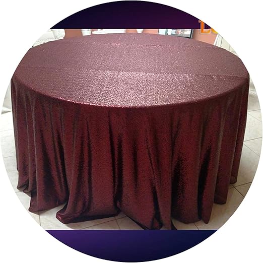 Amazon Com Tablecloths Glitter Sequin Tablecloth 120 Inch Wedding