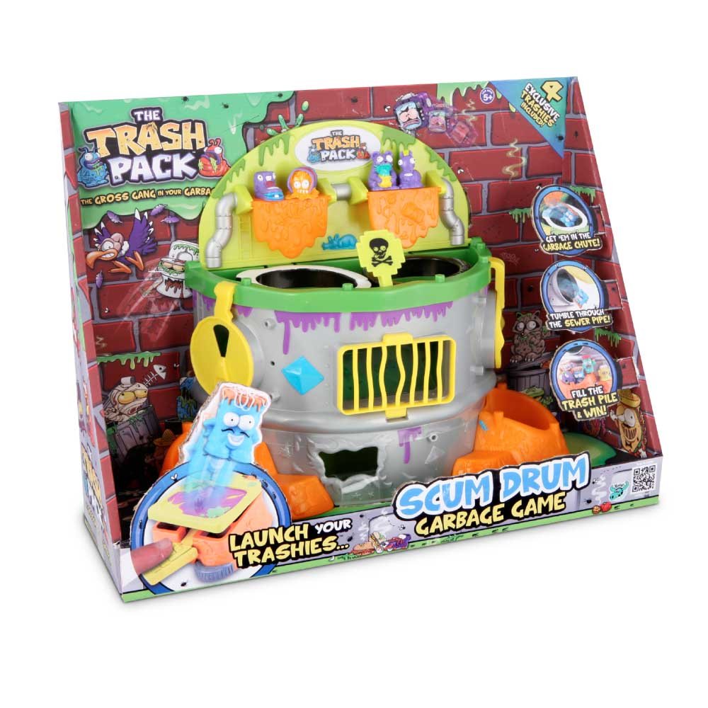 Trash Pack Scum Drum Play Set Amazon.co.uk Toys & Games