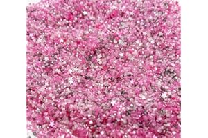 Edible Glitter stars Christmas Sprinkles Sugar Sparkly Sugar Crystals White Blue Gold Multi-Colored Blend, For Baking, Desser