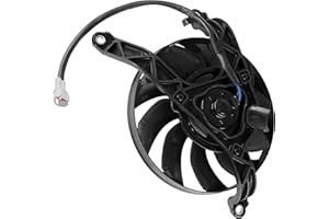 Caltric Radiator Cooling Fan Motor Compatible with Suzuki LT-A750X King Quad 750 LTA750X 4x4 2008-2013