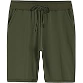 Weintee Women's Soft Knit Bermuda Shorts with Pockets