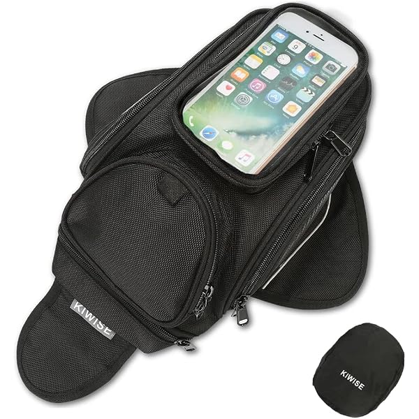 Oxford Borsa Da Serbatoio S-Series Q4S, Semirigida, Capacità 1 Gallone (3,78 L), Impermeabile, Con Cinghia E Custodia, Per Moto