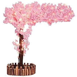 TTDMK Artificial Cherry Blossom Tree with LED