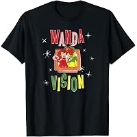 Maglietta Ufficiale Marvel WandaVision - Donna Under Control - T-Shirt Maniche Corte In Cotone GOTS - 4