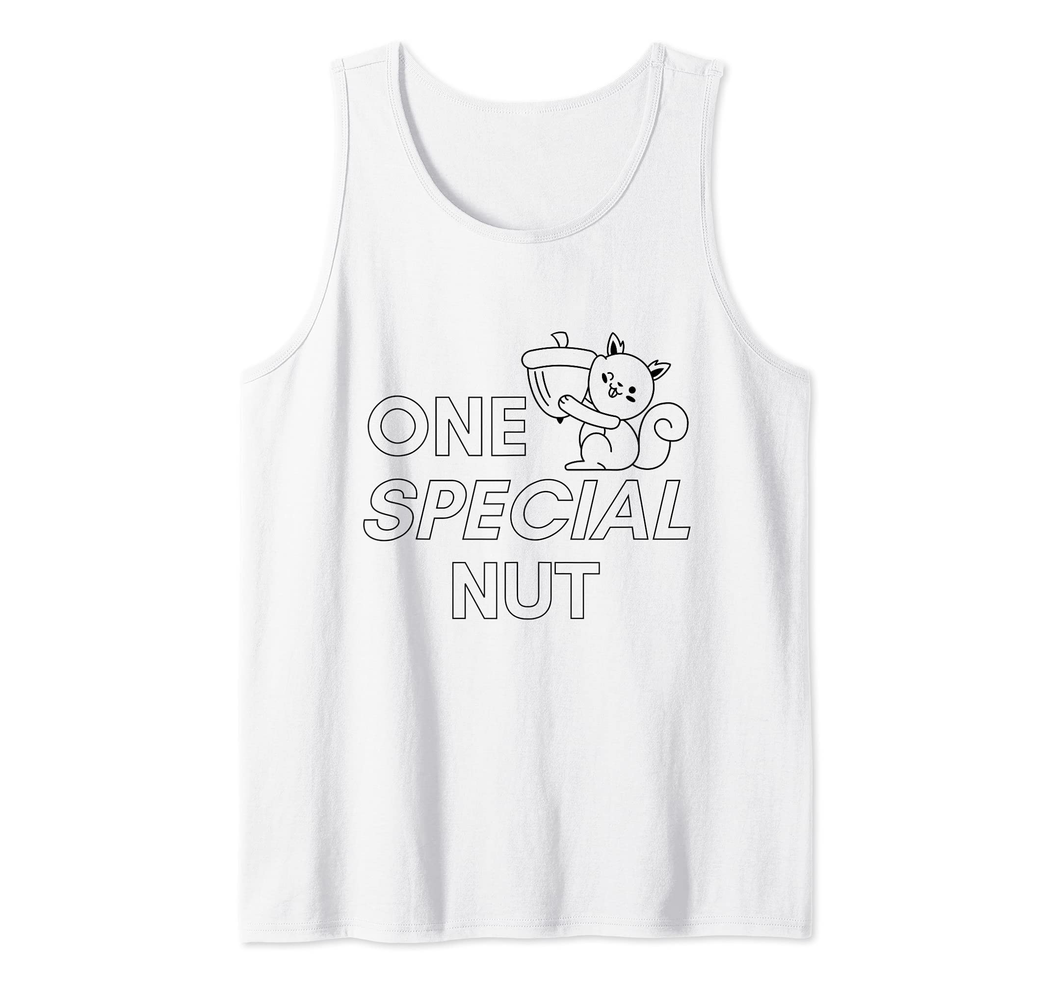 Squirrel One Special Nut Funny Squirrels Lover Outdoor Anima Tank Top