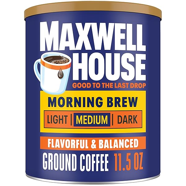 MAXWELL HOUSE MORNING BOOST MEDIUM ROAST GROUND COFFEE...