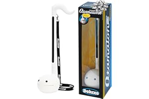 Otamatone Deluxe [English Manual] Electronic Musical Instrument Synthesizer from Japan by Cube/Maywa Denki, White