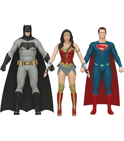 BATMAN REBIRTH DC ICONS SERIES JUSTICE LEAGUE 7-PACK DC COLLECTIBLES 2017 RARE
