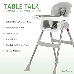 Dream On Me Portable 2-in-1 Tabletalk High
