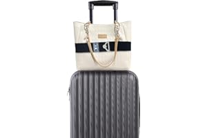 Bylion 2-in-1 Travel Belt for Luggage, Luggage Straps for Add a Bag Adjustable Suitcase Straps with Alloy Buckle Elastic Bungees Belt Hands-Free for Airport, Personalized Travel Accessories (Black)