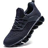 Mens Slip on Walking Running Shoes Blade Tennis Casual Fashion Sneakers Comfort Non Slip Work Sport Athletic Trainer
