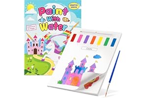 CREATIVE KIDDOS Paint With Water Book for Kids: Unicorns & Magic - Mess Free Coloring for Toddlers, Watercolor Painting Arts & Crafts for Kids Ages 2 3 4 5 6 Years Old - Toddler Easter Basket Stuffers & Easter Gifts