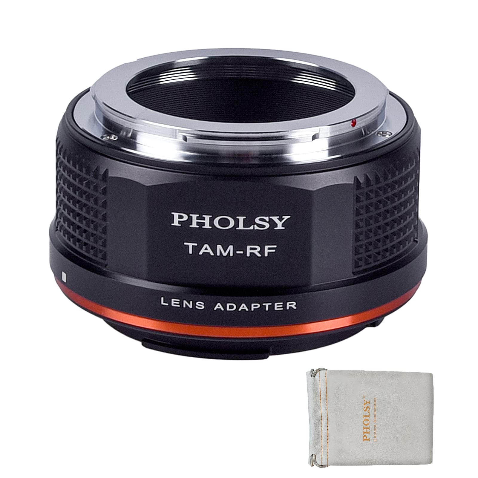 PHOLSY Lens Mount Adapter Manual Focus Compatible with Tamron Adaptall-2 Mount Lens to Canon EOS RF-Mount Camera Body, Adaptall 2 to RF, Tamron to RF
