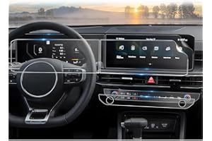 CDEFG (6Pcs for 2025 2026 Kia K5 Screen Protector, 12.3 Inch Touchscreen + Gauge Cluster+ AC, 2025+ K5 (LXS, GT-Line, GT, EX) Accessories Split 6Pcs Nano Film