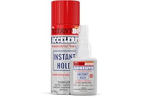 Instant Bond Super Fast Strongest Glue Small Size 50ml/170g (1 Kit)