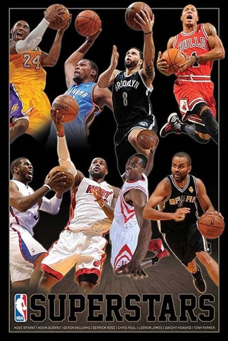 Empire - Póster de Estrellas de la NBA con Marco: Amazon.es: Hogar