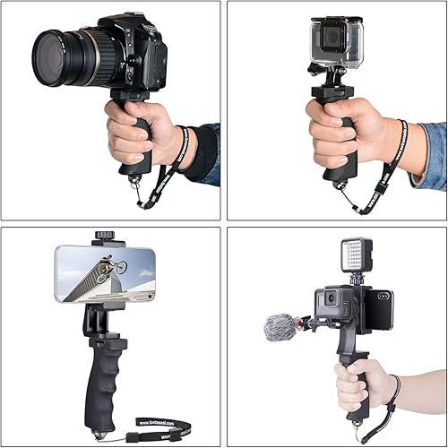 2in1 Ergonomic Portable Action Camera+Smartphone SYN Hand Grip