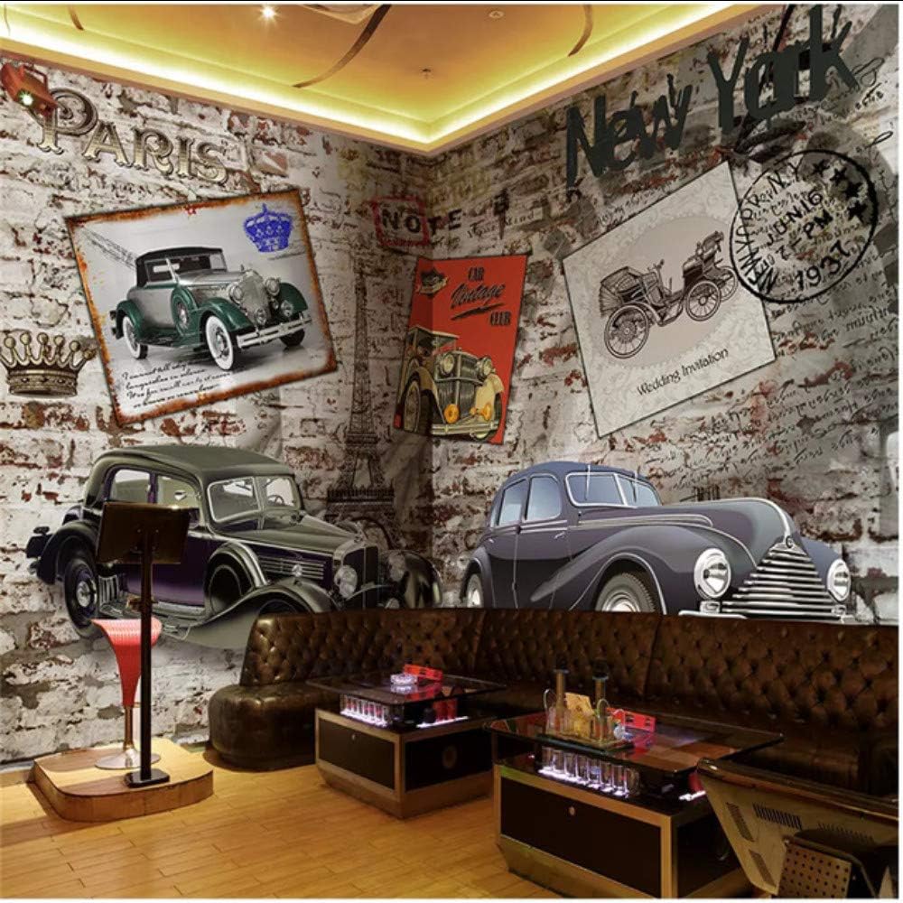 Vintage Car Wallpaper Decor