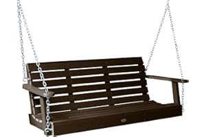 Highwood AD-PORW1-ACE Weatherly Porch Swing, 5 Feet, Weathered Acorn