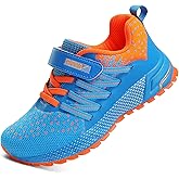 KUBUA Kids Sneakers for Boys Girls Running Tennis Shoes Lightweight Breathable Sport Athletic