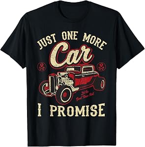 Classic car Shirt Vintage hot Rod tee Gift T-Shirt