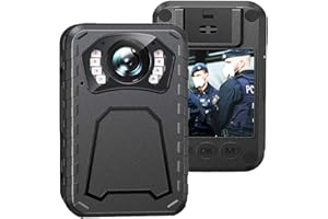 JieSuDa N9 Body Camera, 1296P Body Wearable Camera, 64G Memory, Police Body Camera with audio Lightweight and Portable, 10HR Battery Life, Clear Night Vision, for Home/Outdoor/Law Enforcement
