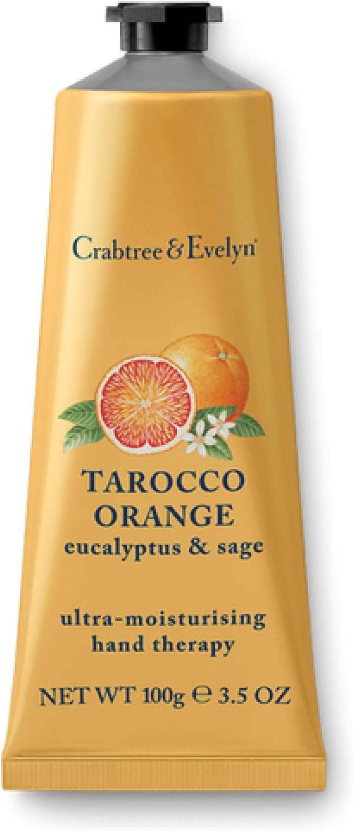 Crabtree & Evelyn Tarocco Orange Eucalyptus Sage Hand Therapy Cream 100g