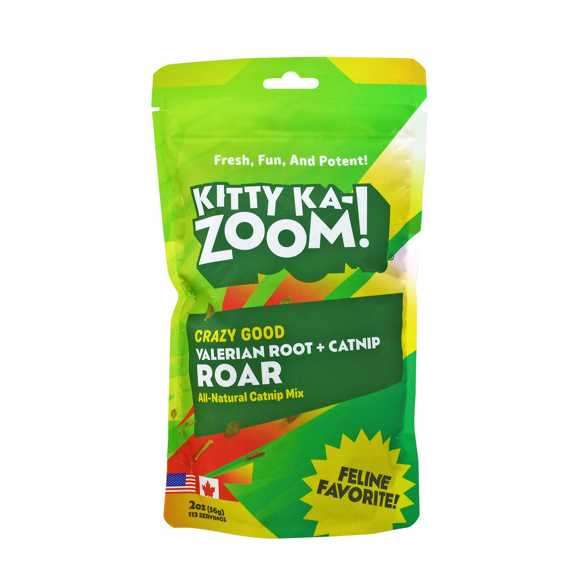 Photo 1 of KITTY KA-ZOOM Valerian Root Roar - Catnip & Valerian Root Mix