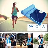 VAKKI Cooling Towel Ice Cold Sports Towels 31x110cm Neck Head Bandana view 6