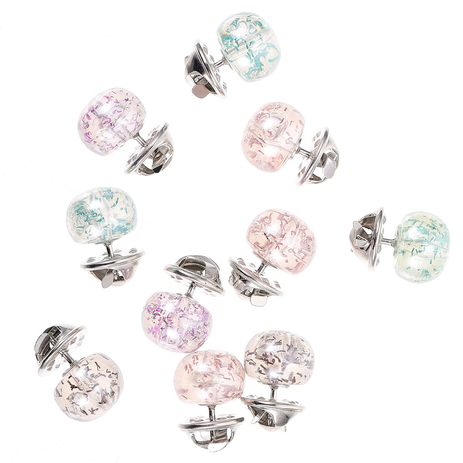 EXCEART Fashion Corsage Brooches for Women Clothes Accessories Mini Anti Exposure Breastpins Creative Pins for Scarves Shawls Sweaters Coats Versatile Safety Pin Brooch