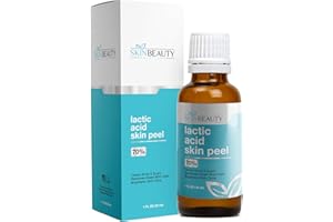 SKIN BEAUTY SOLUTIONS LACTIC Acid 70% Skin Peel- Alpha Hydroxy (AHA) For Wrinkles, Dry Skin, Uneven Skin Tone, Melasma & More - 1oz/30ml