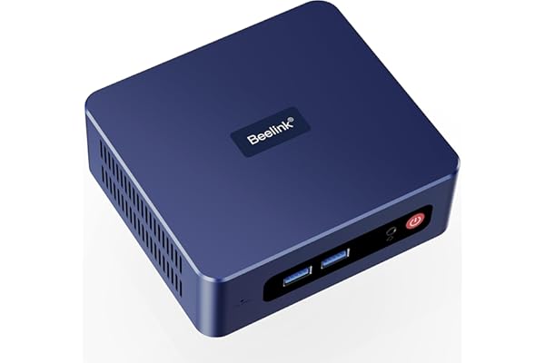 Beelink SER3 Mini PC AMD Ryzen 3 3200U (up to 3.5GHz), 8GB DDR4 480GB PCIE3.0 SSD Mini Computer, Radeon Vega 3 Graphics,1000Mbps LAN, Dual HDMI 4K Display Home-Office PC