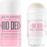 SOL DE JANEIRO Cheirosa 68 Rio Deo Aluminum-Free Deodorant with Refill Cartridge, Amazon Exclusive