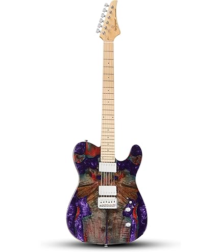 Amazon.com: Leo Jaymz Electric Guitar Hurricane Deluxe Series
