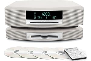 Bose Wave Music System III with Multi CD Changer- Platinum White