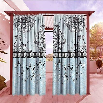 Amazon Com Sliding Door Curtain Elegant Vintage Invitation Card